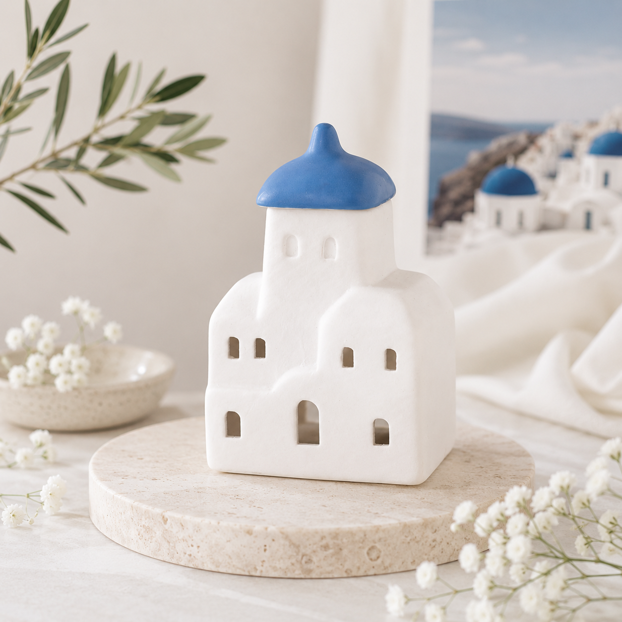 Quemador Santorini💙