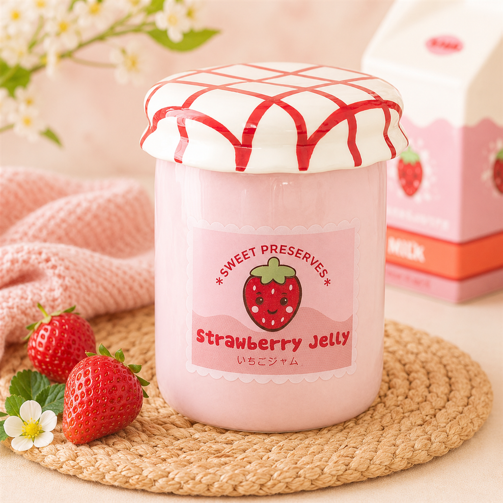Quemador Tarro de Fresa 🍓