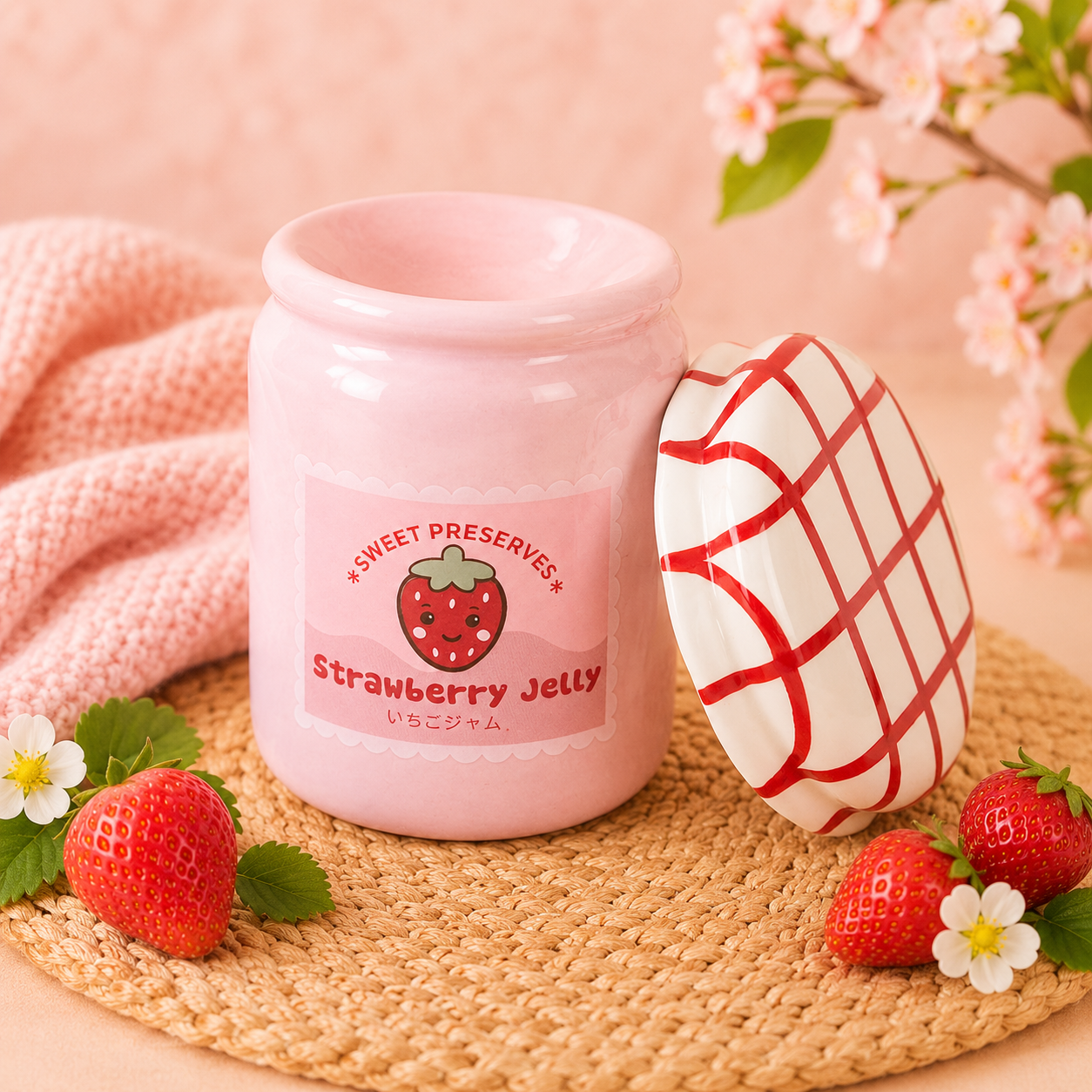 Quemador Tarro de Fresa 🍓