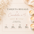 Tarjeta regalo Candela nº5