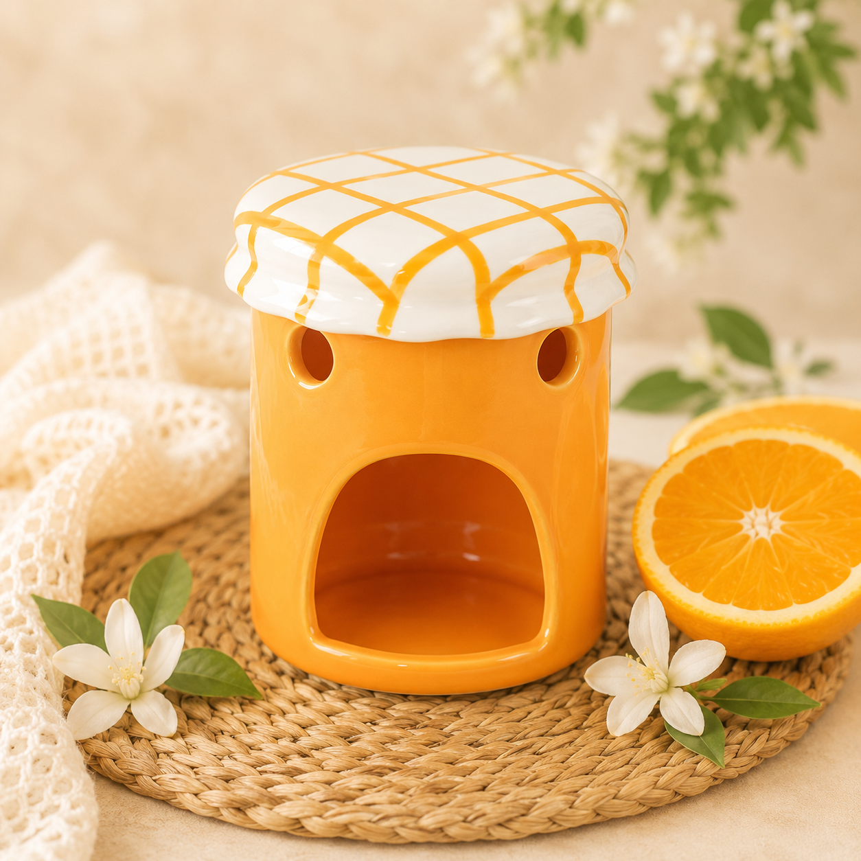 Quemador Tarro de Naranja 🍊