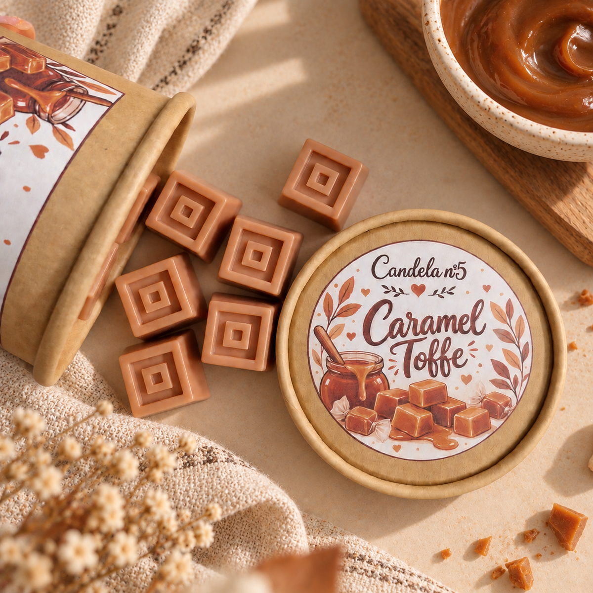 Wax Melts Caramel Toffe 🤎
