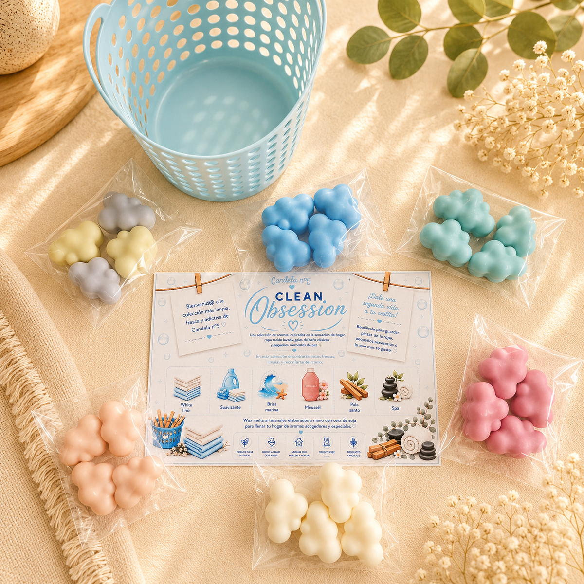 Wax Melts Clean Obsession 💙