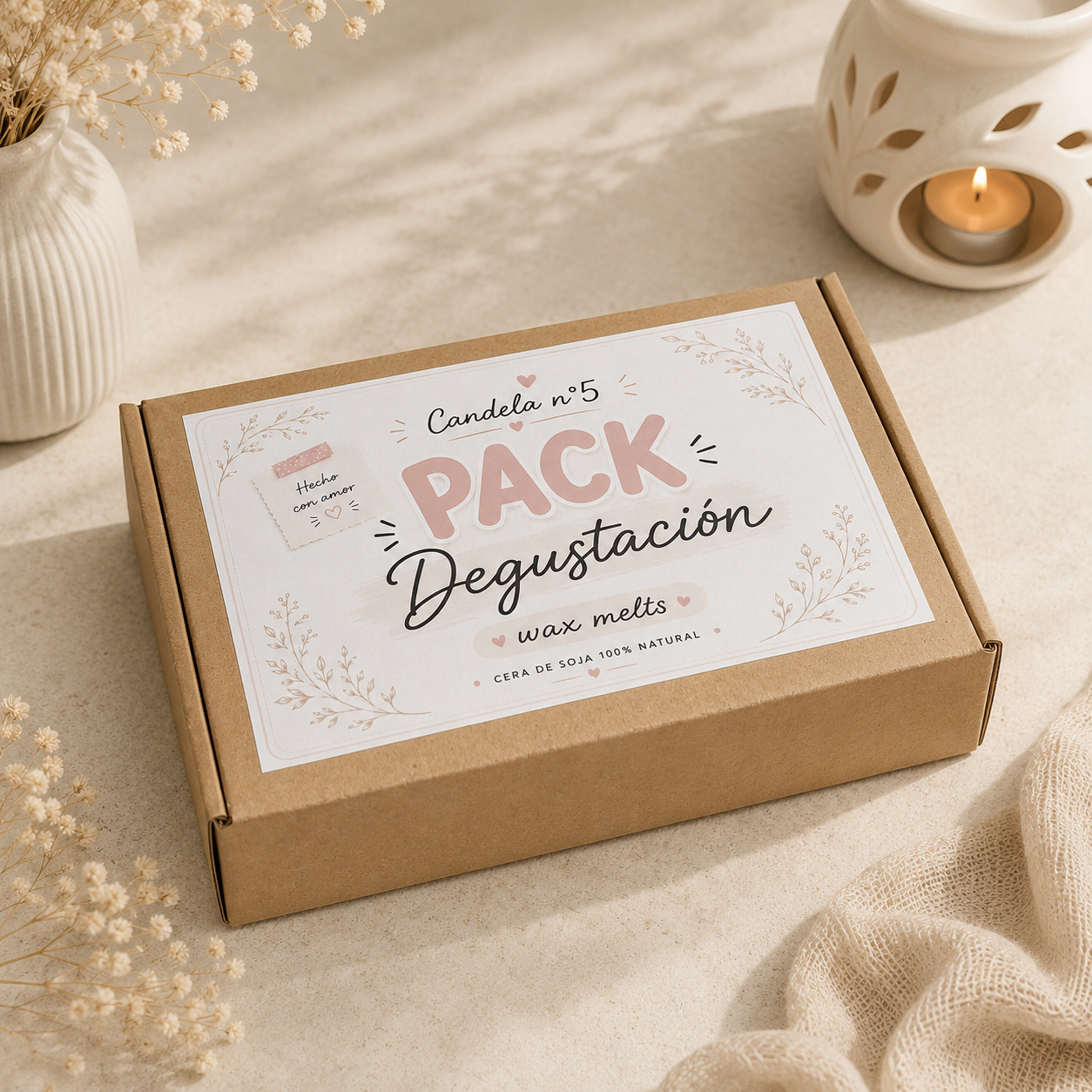 Pack Degustación de Wax Melts 🤍