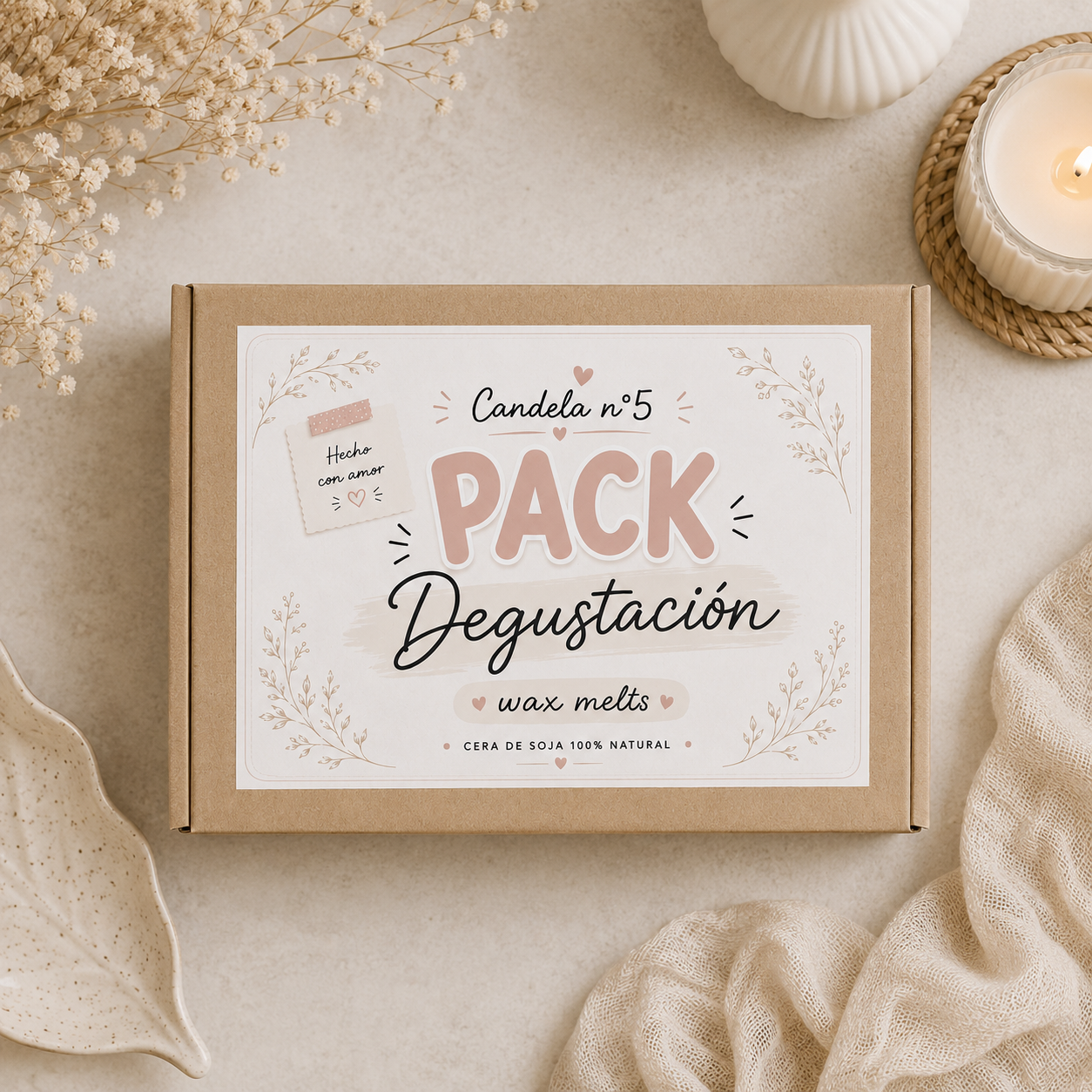 Pack Degustación de Wax Melts 🤍